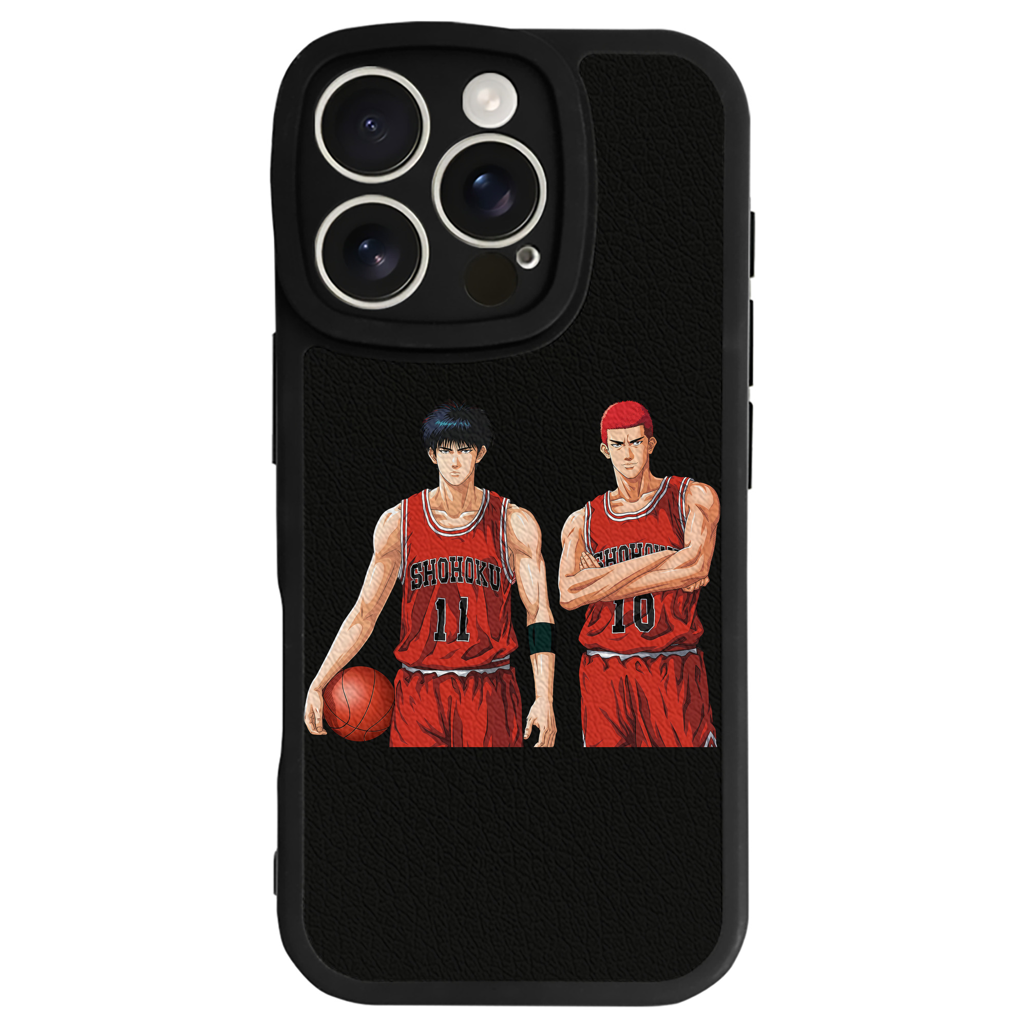 （画像用） SLAM DUNK／スラムダンク 【iPhone 16シリーズ対応】シリコンスマホケース（レザー調） 材質：シリコン